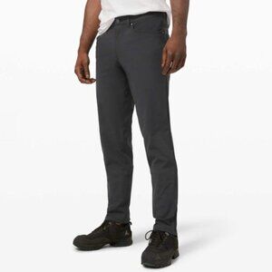 Lululemon | ABC Classic 5 Pocket Pant Warpstreme | 32W/32L | Dark Blue/Grey
